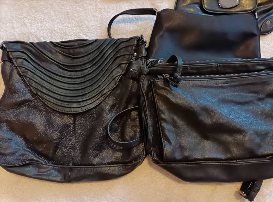 Witchery and Zara Leather bags and smaller bags . Used