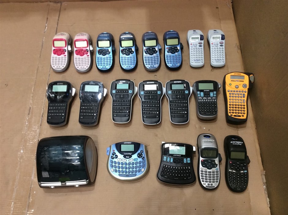 Mixed Dymo Label Makers And Label Printers (Lot of 20)