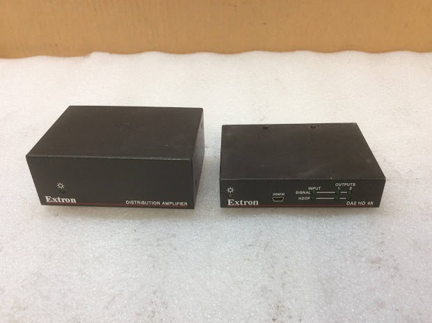 Extron DA2 HD 4K&MDA 3A Distribution Amplifier (Lot of 2)