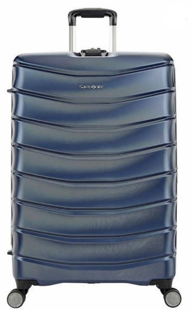 SAMSONITE Amplitude 2.0, French Blue Navy, Large: 75cm. NB: with handle gri