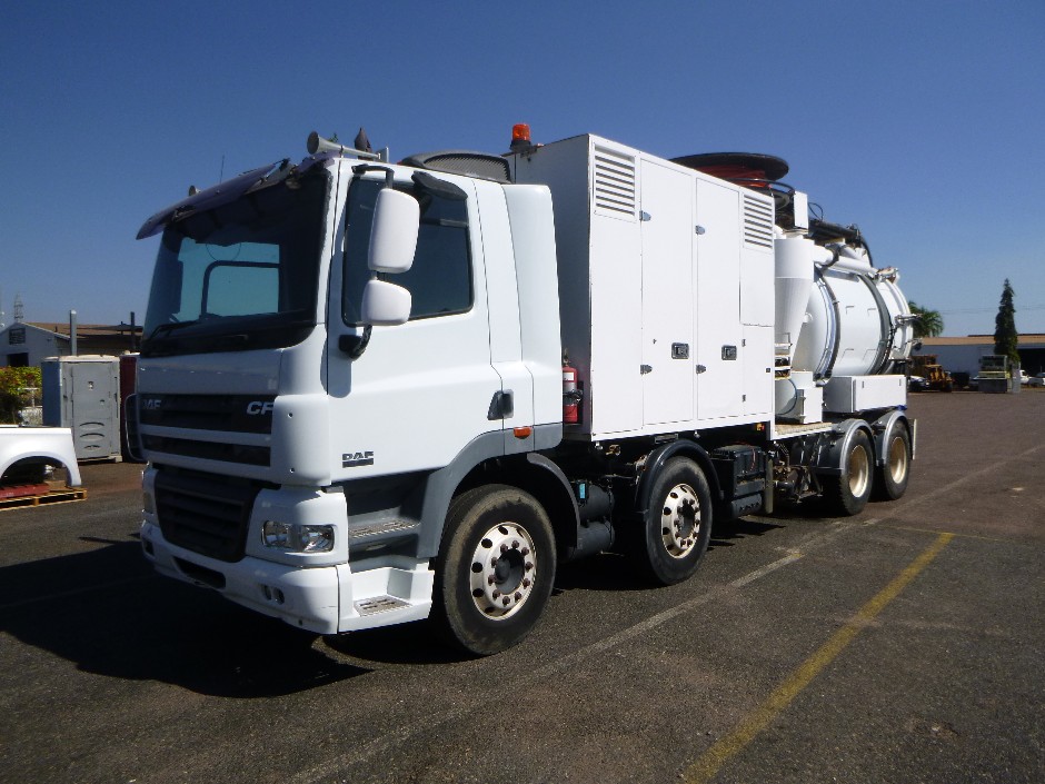 DAF CF85 8x4 - 12.9 Litre V6 Turbocharged With Inter Cooling, Four-stroke