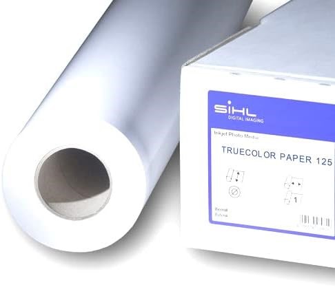 SIHL 3332 Truecolor Matt Coated Paper, 841 mm x 76 mm x 100 Meter Size