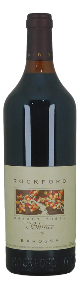 Rockford Basket Press Shiraz 2019 (1x 750mL), SA.