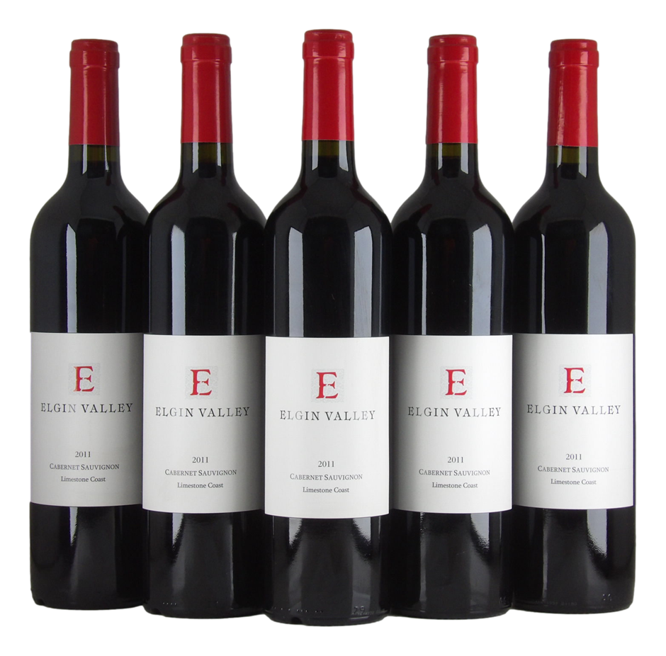 Elgin Valley Cabernet Sauvignon 2011 (5x 750mL) Limestone Coast