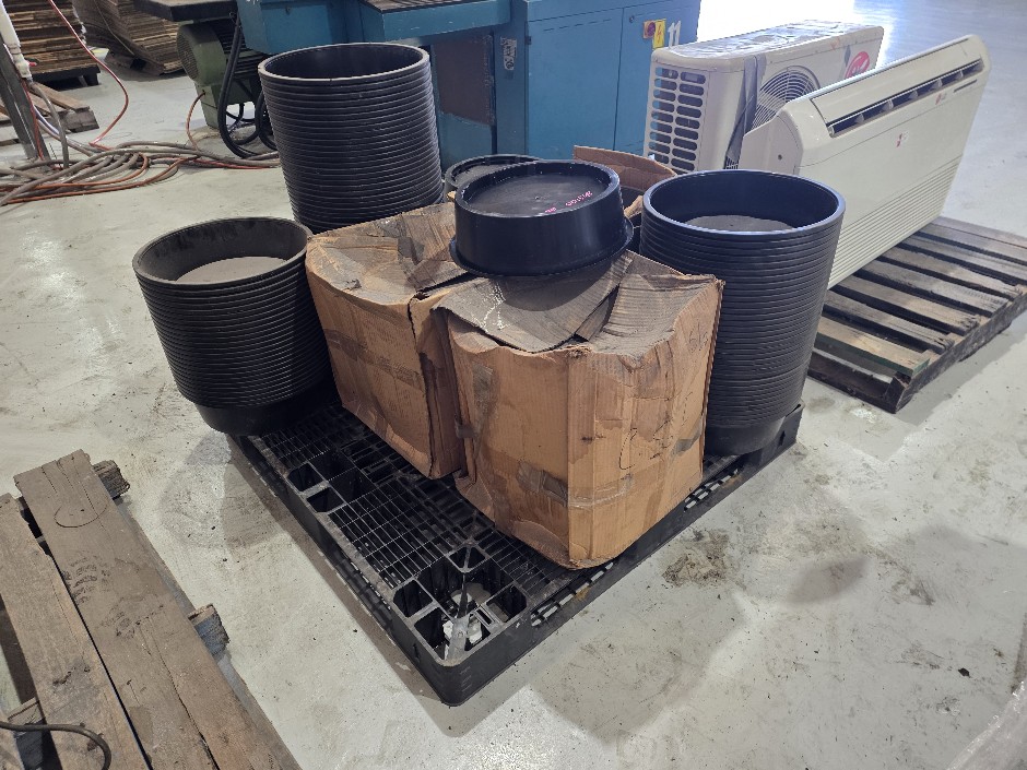 <p>Pallet Of Plastic Guards</p>
