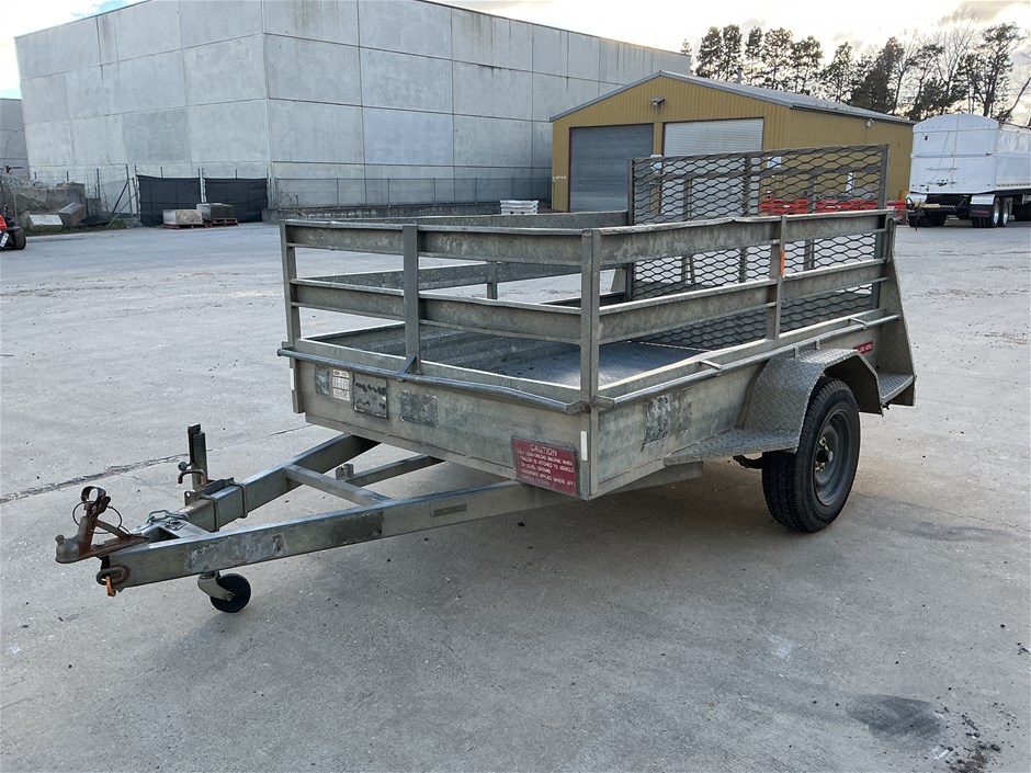 2005 ATA 8x5 Furniture Trailer Single Box Trailer