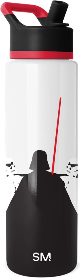 SIMPLE MODERN Summit Water Bottle with Straw Lid | Star Wars 30oz
