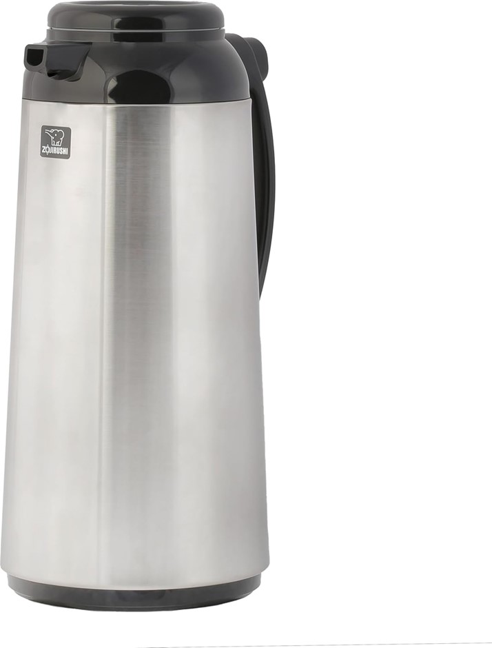 ZOJIRUSHI Premium Thermal Carafe, 1.85-Liter, Brushed Stainless Steel.