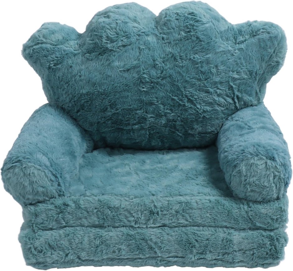 FUNBE Kids Flip Out Chair Green Fold Out Couch. NB: Not boxed.