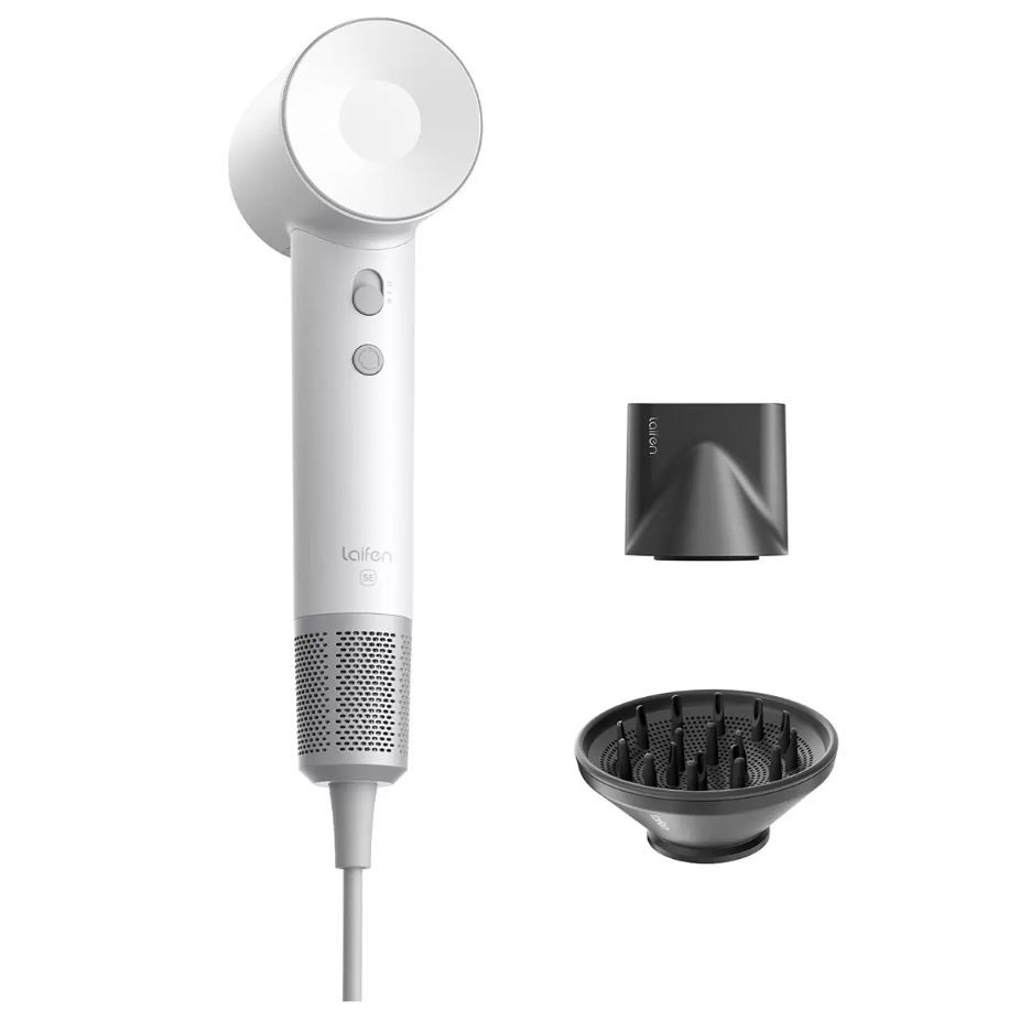 LAIFEN SE High-Speed Hair Dryer, White, 1HD12-G-AU-WH-002. NB: Damaged pack