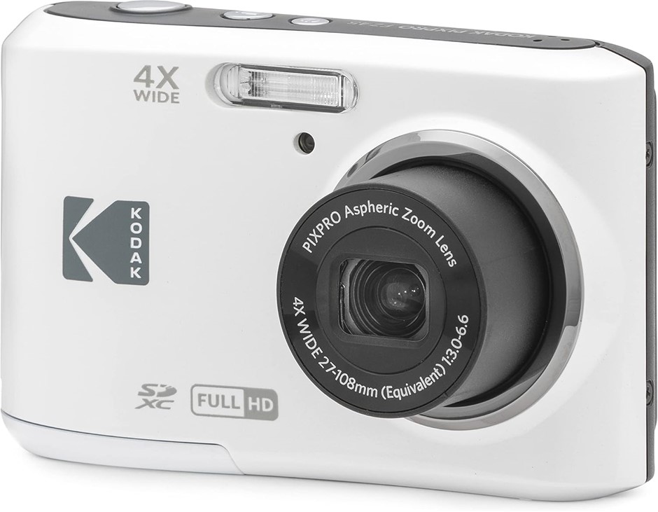 KODAK PIXPRO FZ45 Friendly Zoom Digital Camera, White. NB: Used. Not In Ori