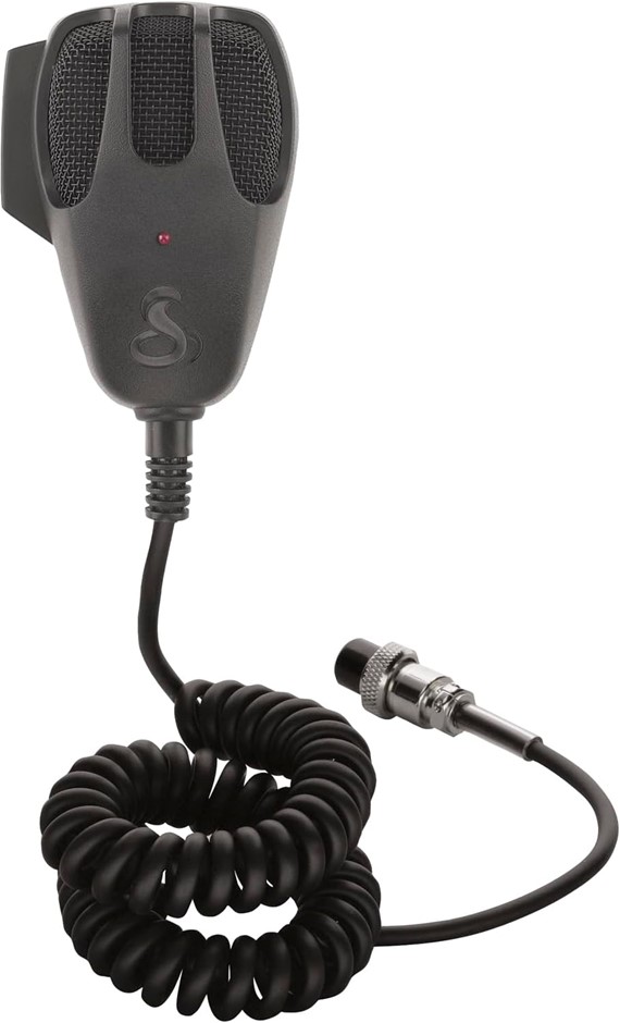 COBRA HG M73 Premium Dynamic CB Microphone (Black) – 4 Pin Connector, 9 Foo