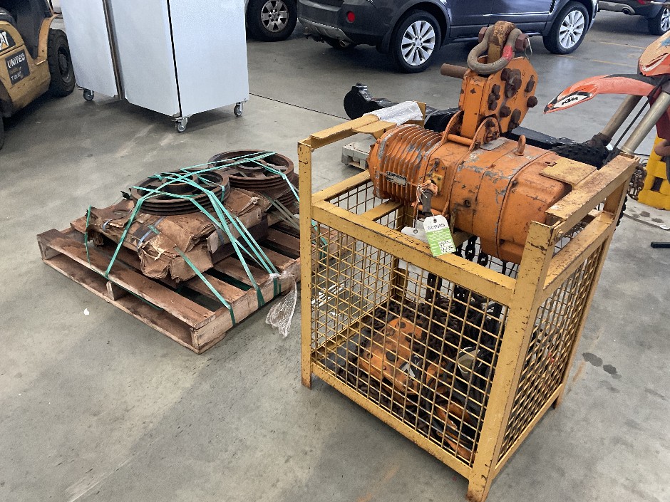 PWB 7.5T Anchor and Pulleys