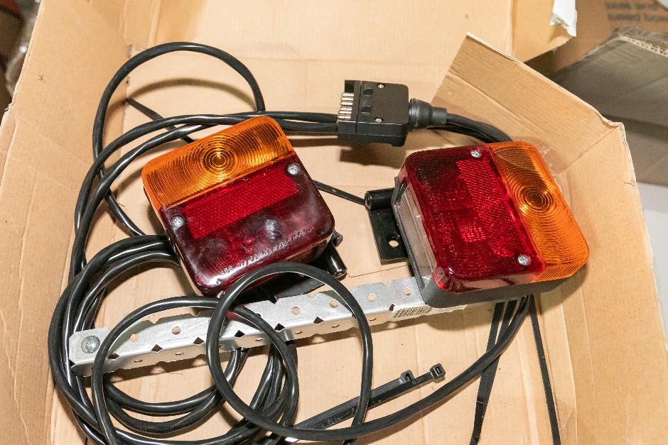 Rear Tail Lights with Wiring Harness