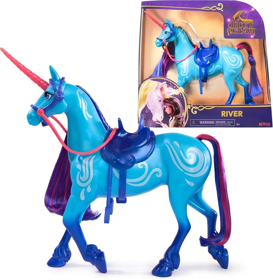 2 X UNICORN ACADEMY River Unicorn with Head Movement