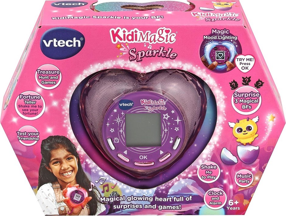 2 X VTech KidiMagic Sparkle - Virtural Reality Friends, Clock, On-The-Go Pl