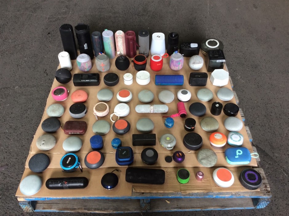 Mixed Brand Portable Bluetooth Speakers Lot