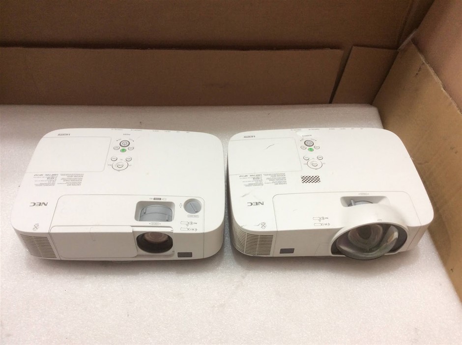NEC P420X LCD Projector + NEC M300WS LCD Projector