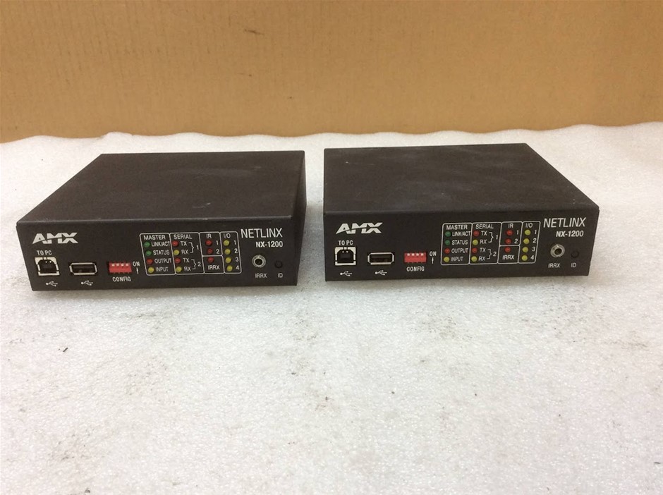 AMX NetLinx NX-1200 Control Processor (Lot of 2)