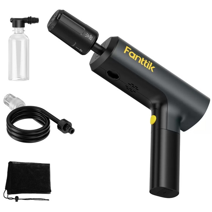 FANTTIK K100 Portable Cordless Electric Pressure Washer. NB: Minor use & Mi