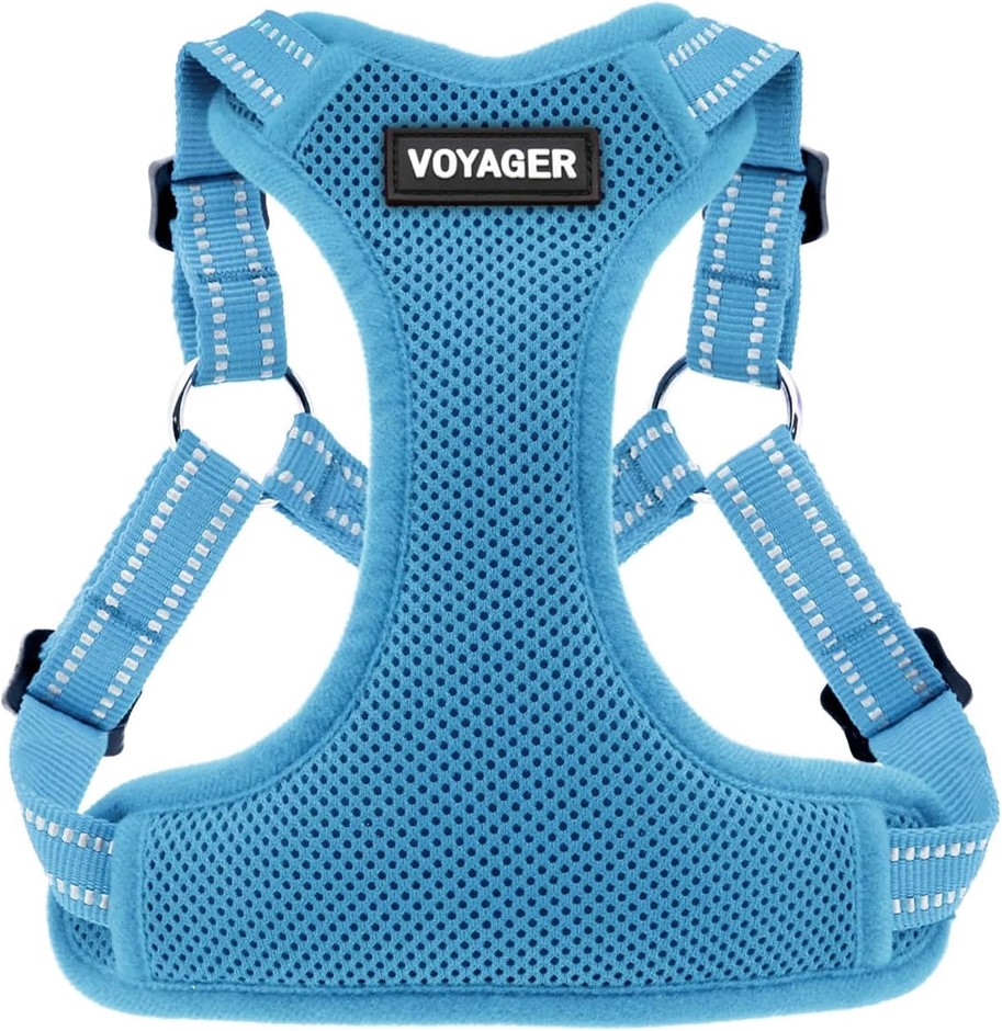 Voyager Step-in Flex Dog Harness - All Weather Mesh, Step in Adjustable Har