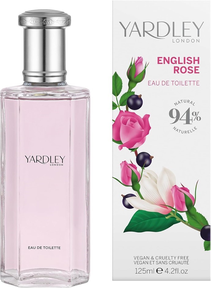 YARDLEY LONDON 125ml Women's English Rose Eau de Toilette. Buyers Note - D