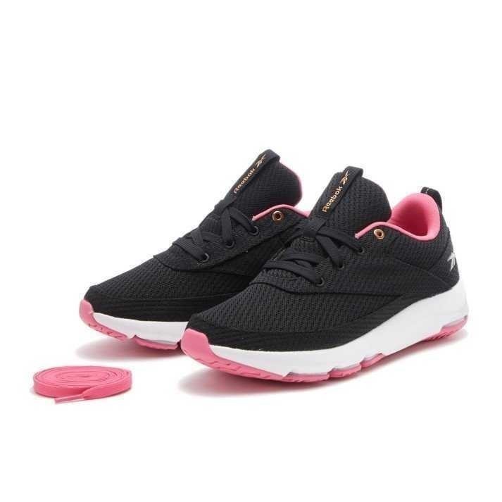 REEBOK Women's Cloudride DMX 5.0 Shoes, Size US 7, Black/SesoPink/White, FX