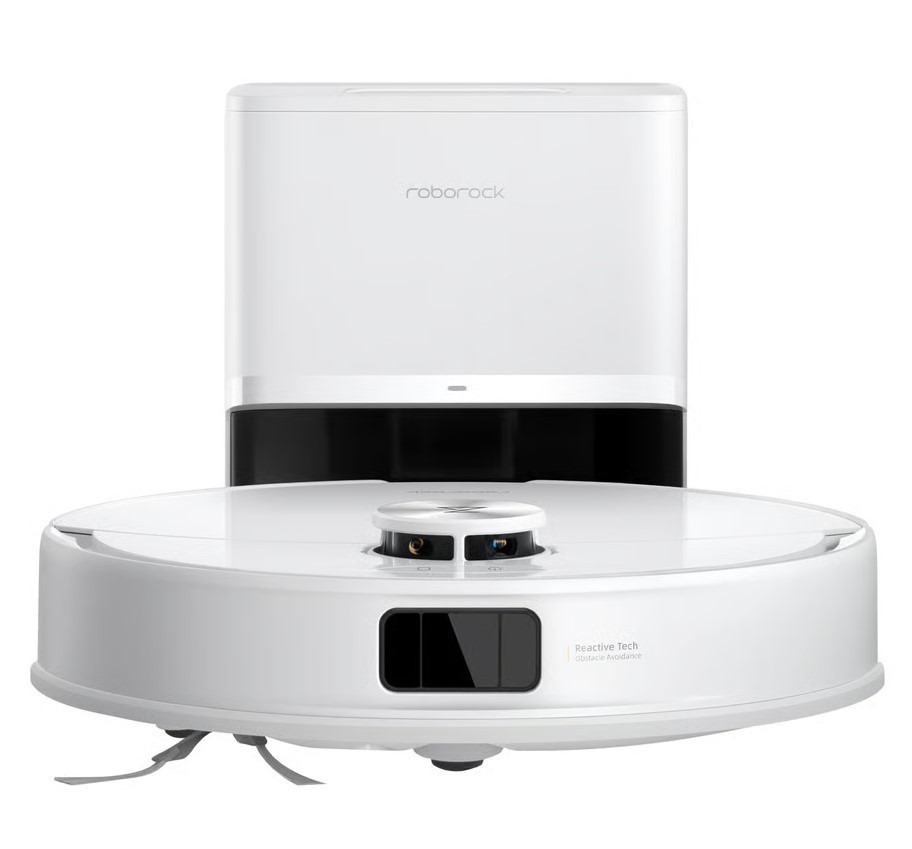 ROBOROCK Q10V+ Robotic Vacuum Cleaner, White, Q10VP02-03. NB: Used, not in