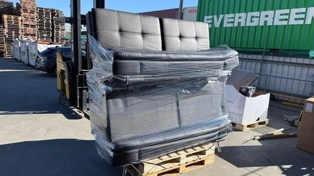 3 x RAVENNA Relax-A-Lounger Euro Lounger. NB: Used, not in original box, wa