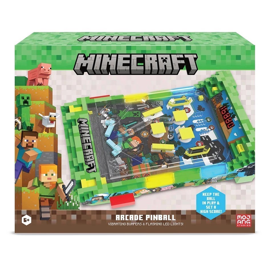 ARCADE Pinball Assortment Premium Series Minecraft Arcade Pinball. N.B: Con