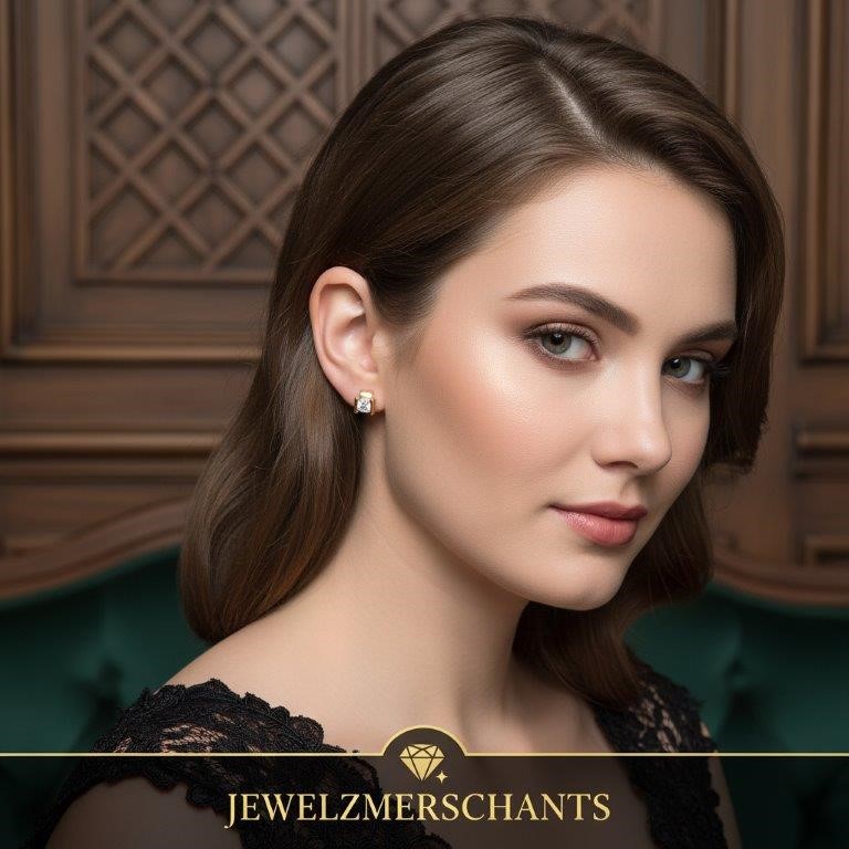 22K/Italy  Gold Filled Earring -(stamped 22K/Italy)-Warranty Quality-Bonus