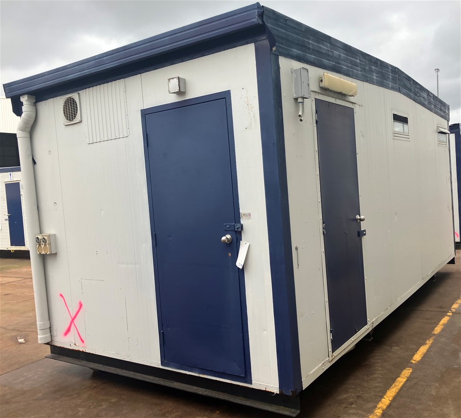 Portable Toilet Block W/ Shower - 6.0m x 3.0m - Cyclone Rated - Glendenning