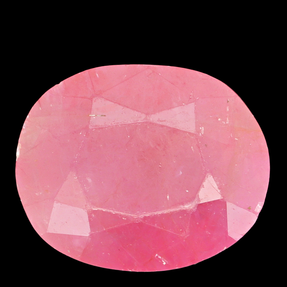 1.58 Carats Pinkish Red Ruby