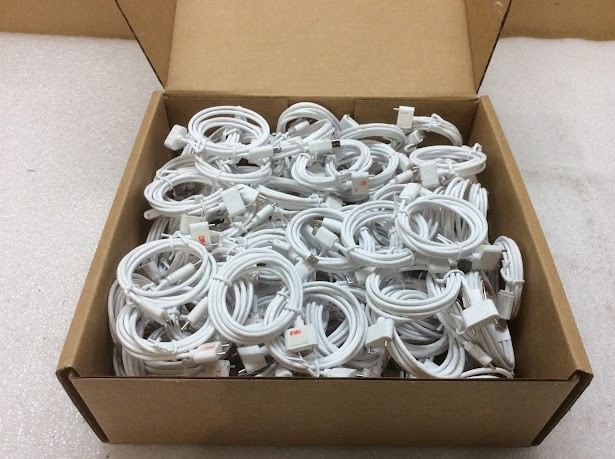 Mix Brand and Model Power Adapter Cord Cables (Lot of 100)