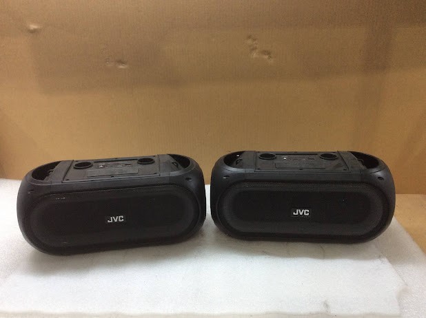 JVC XS-N3113PBA Portable Bluetooth Speaker (Lot of 2)
