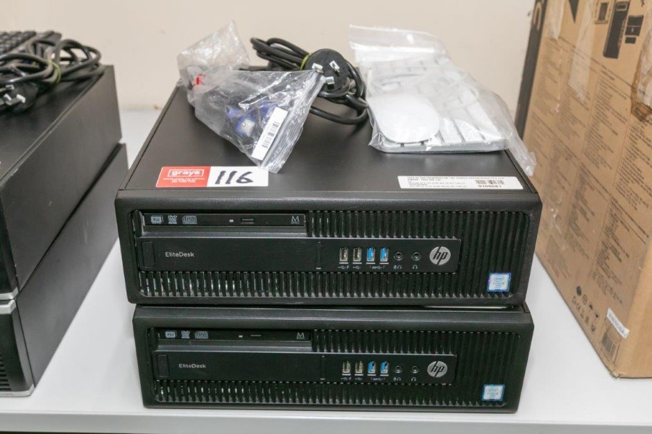 <p>HP Elite Desk  Top Computers</p>