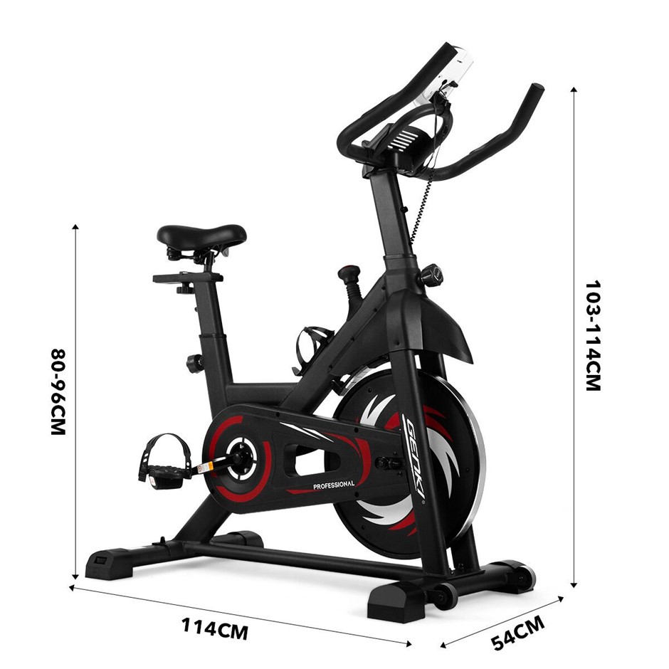 Genki Magnetic Exercise Bike Indoor Stationary Cycling Fitness Bike