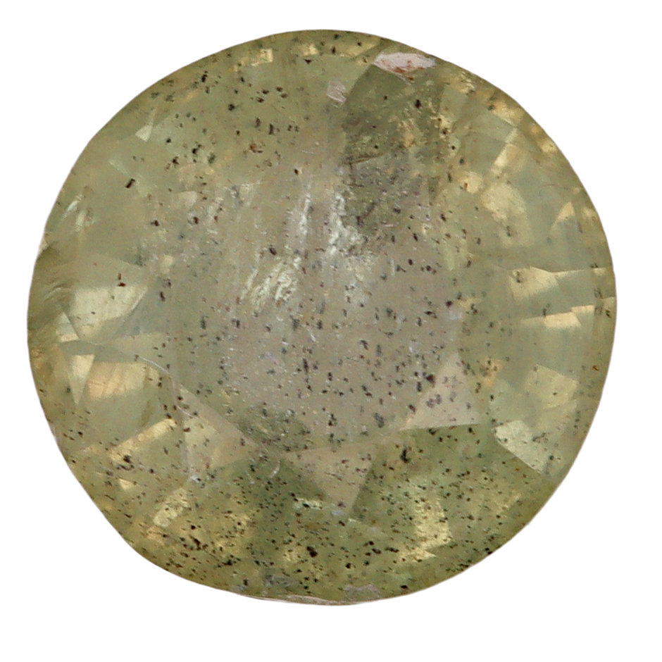 1.53 Carats Olive Green Sapphire