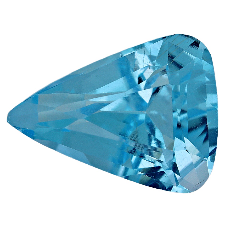 7.66 Carats Blue Topaz