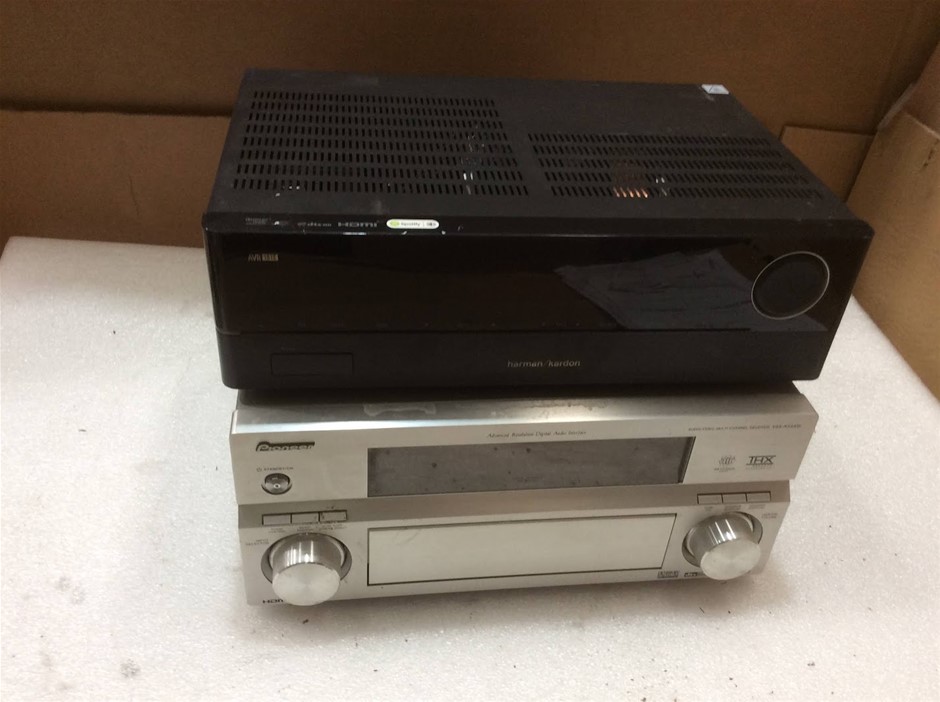 Pioneer VSX-AX4ASi-S AV Receiver + Harman Kardon AVR 151S/230 AV Receiver
