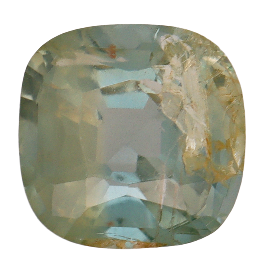 1.00 Carats Light Green Sapphire