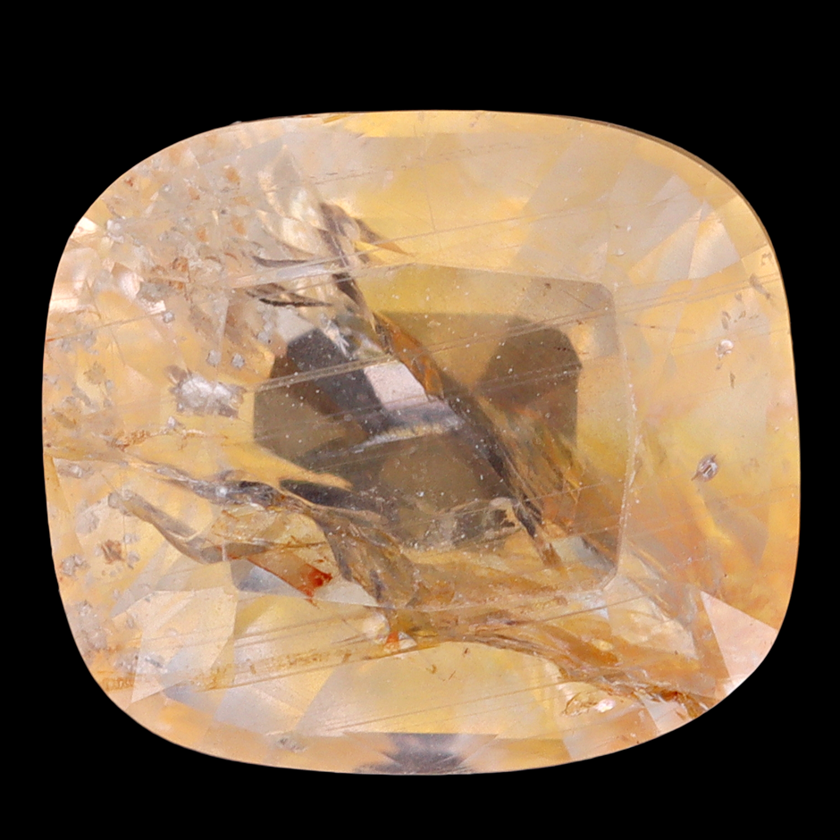 2.80 Carats Pastel Orange Sapphire