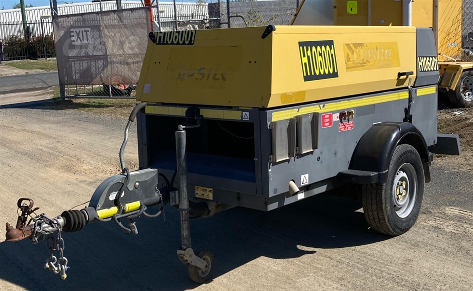 2018 Atlas Copco XAS300 Compressor - 300cfm - Diesel - Rockhampton