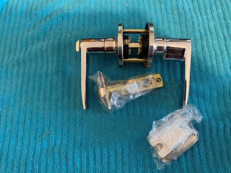 4 x Delftrade Privacy Lever Sets and 5 x Delftrade Passage Sets (Unused)