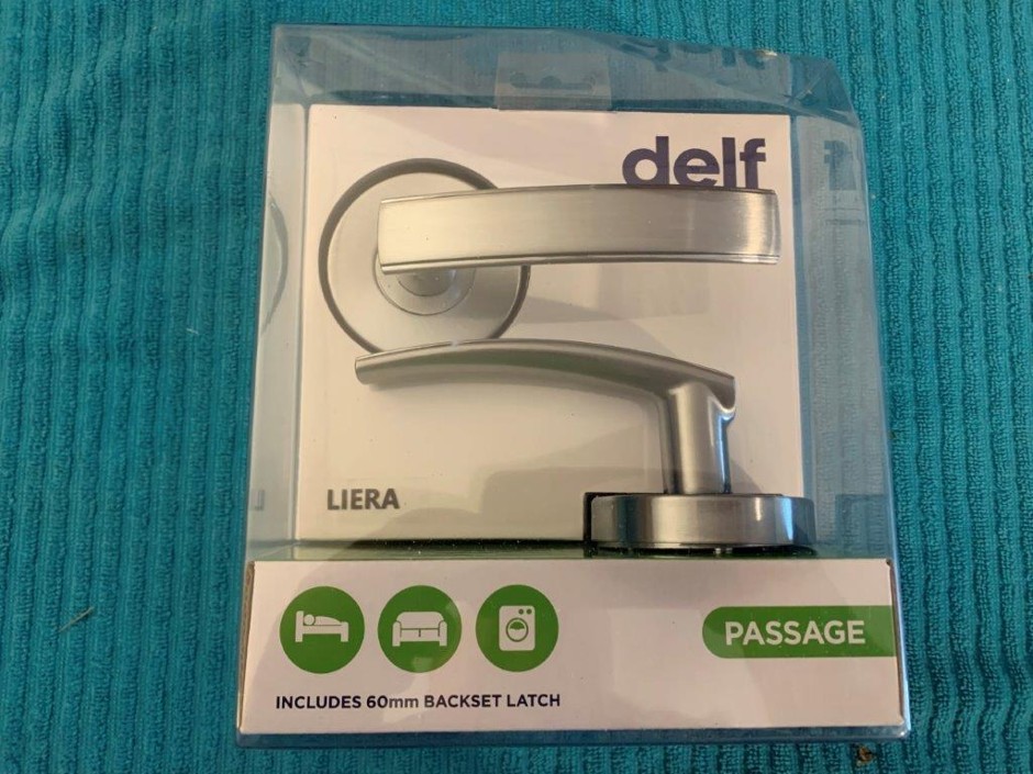 7 x Delf Passage Lever Sets (Unused)