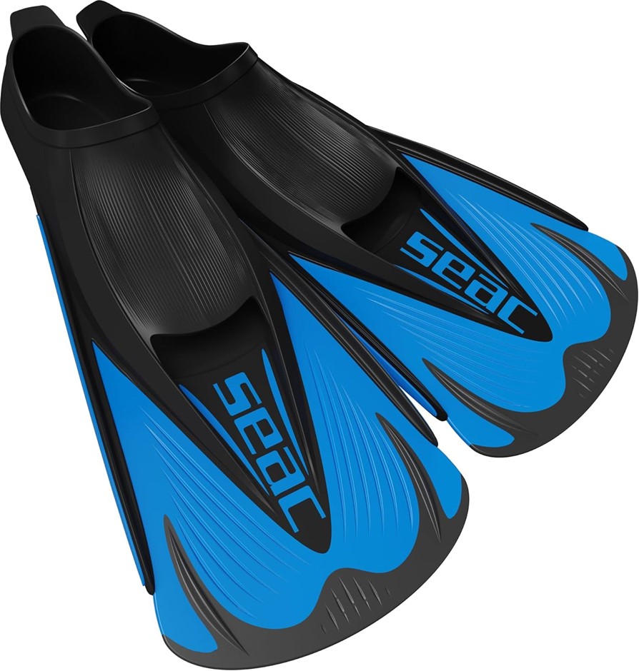 SEAC Speed-S, Short Swimming fins for Training in The Pool and Open Water,