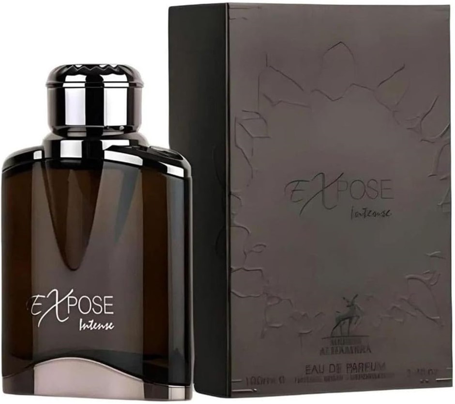 MAISON ALHAMBRA 100ml Men's Expose Intense EDP Spray. Buyers Note - Discou