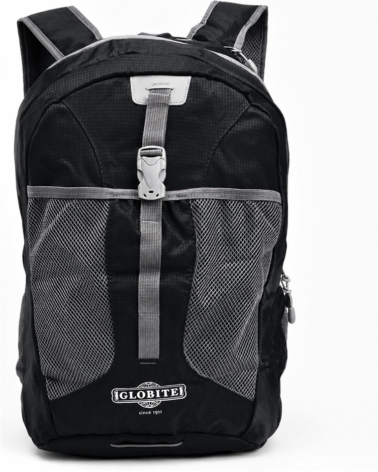 GLOBITE Day Trekkar 30L Backpack Foldable Day Pack, Black Buyers Note - Di