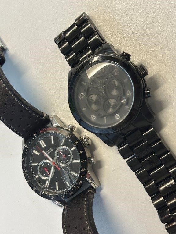 2 x Asstd. watch brands MICHAEL KOR & others