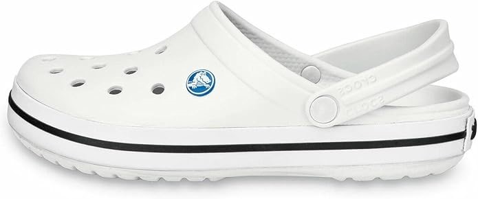 Crocs Crocband Unisex Clogs White Size: M12